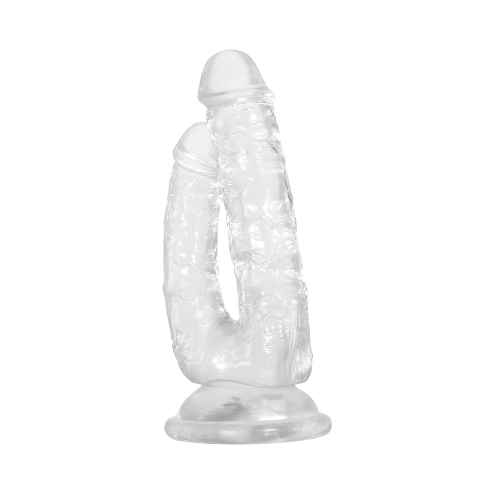 Gender X Dualistic Double-Shafted Dildo Clear