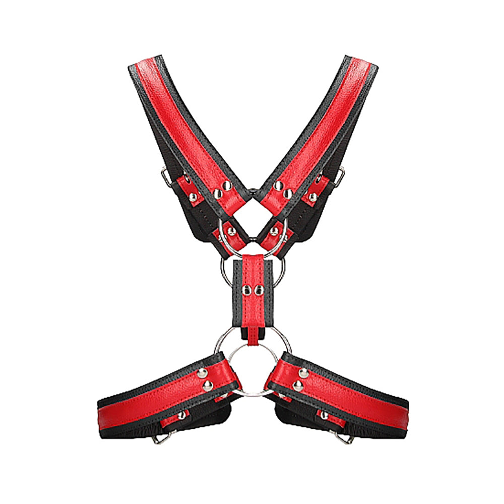 Ouch Harness Men Scott Red S/M