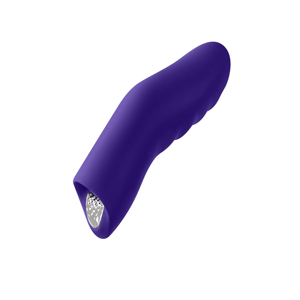 Femmefunn Dioni Wearable Finger Vibe - Large Dark Purple