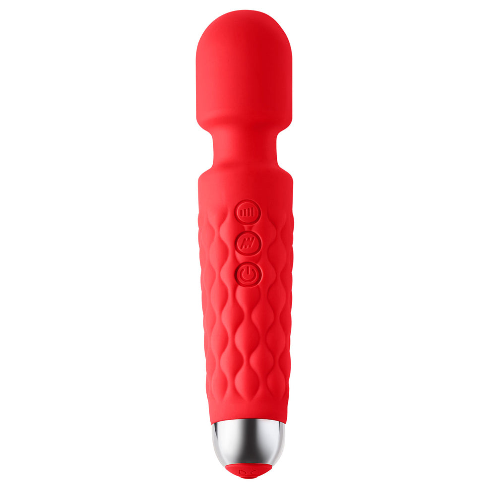 Luv Lab Lw96 Large Wand Silicone Red
