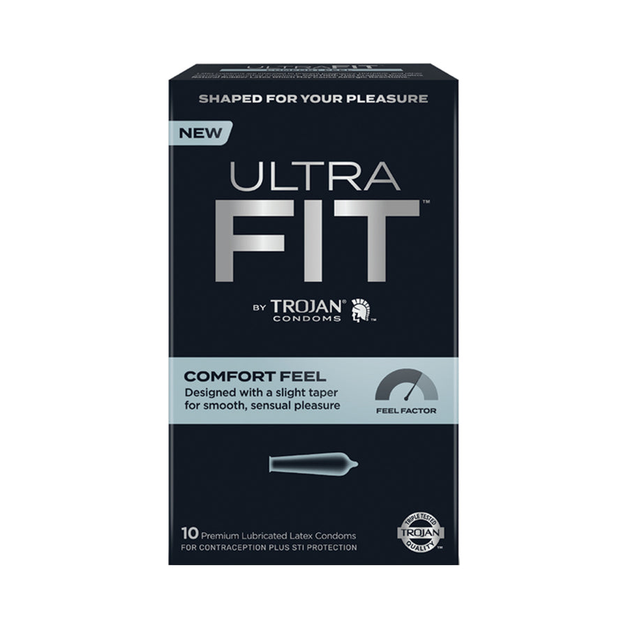 Trojan Ultrafit Comfort Feel 10 Ct.