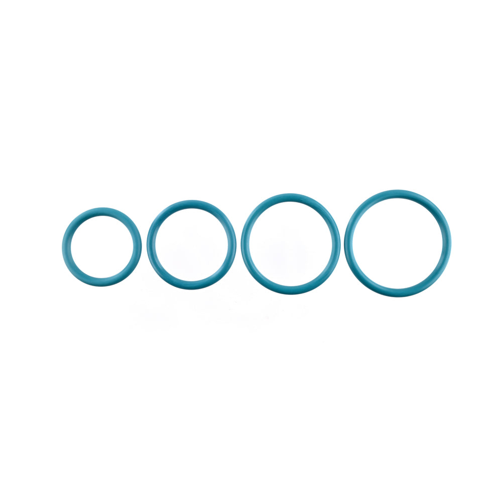 Merge Turquoise O-Ring 4-Pack