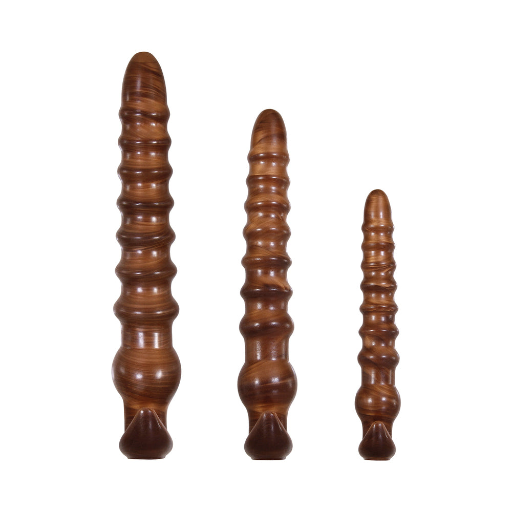 Evolved Twisted Love 3 Pc Plug Set - Gold