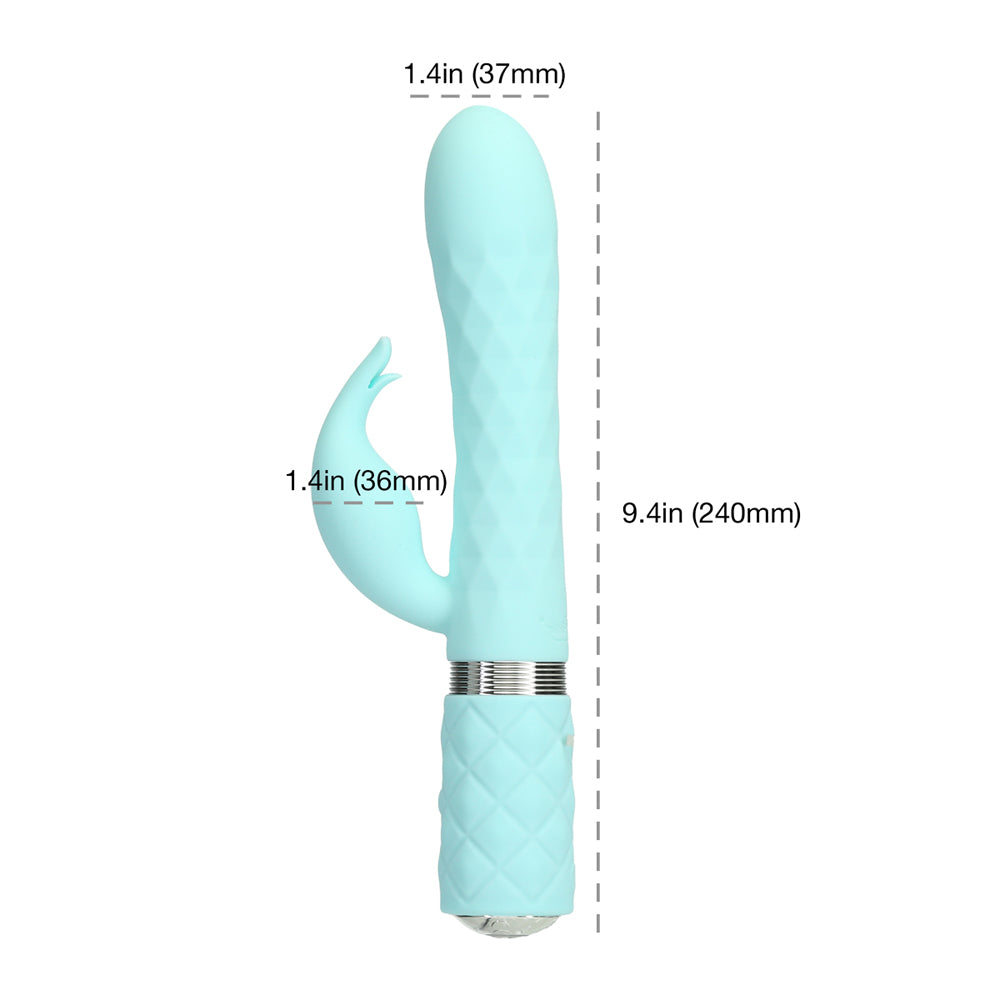 Pillow Talk Lively Dual Stimulator Teal