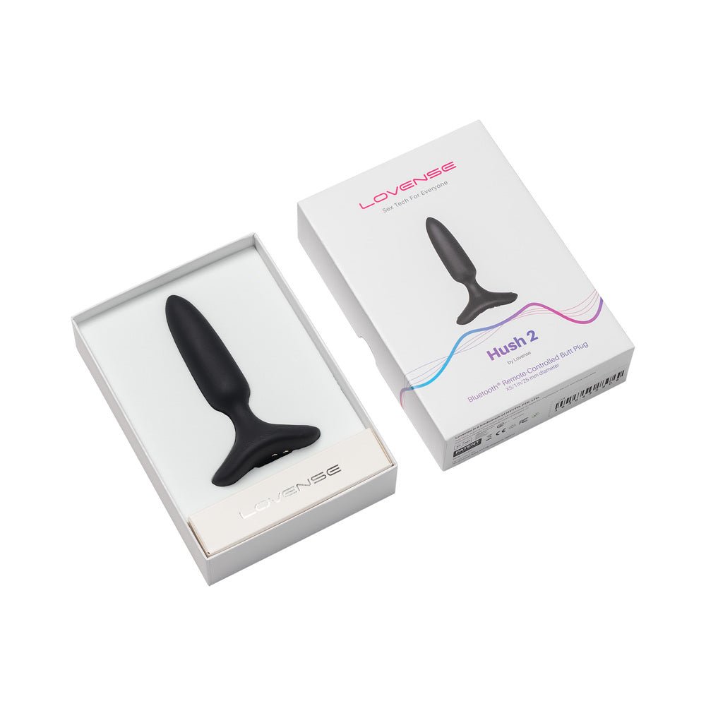 Lovense Hush 2 App-compatible Butt Plug 1 In.