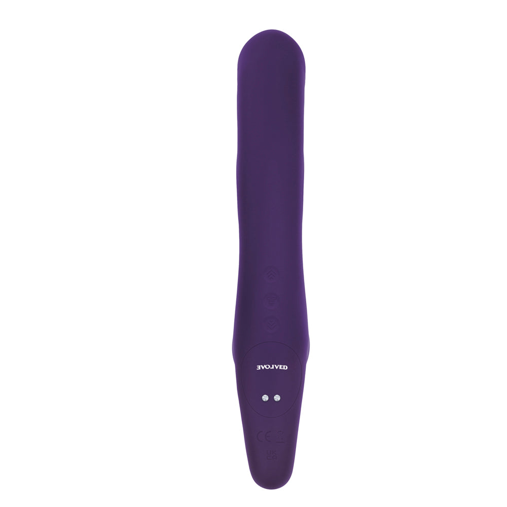 Evolved 2 Become 1 Strapless Strap On - Purple