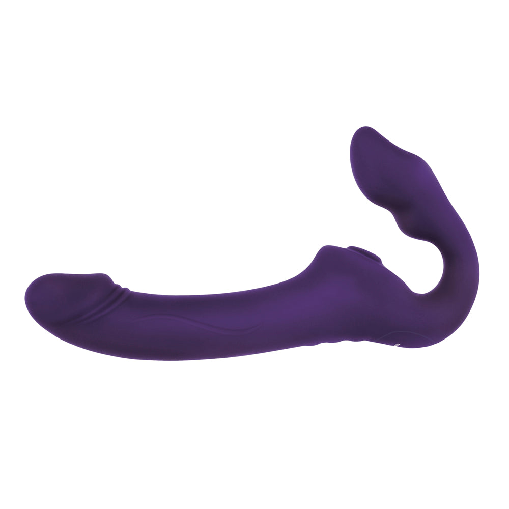 Evolved 2 Become 1 Strapless Strap On - Purple