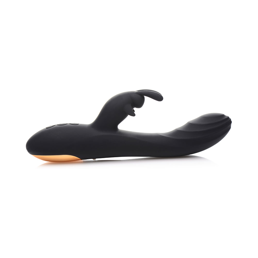 Power Bunny Cuddles Rabbit Vibe Silicone Rechargeable Black