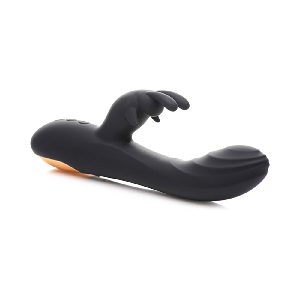 Power Bunny Cuddles Rabbit Vibe Silicone Rechargeable Black