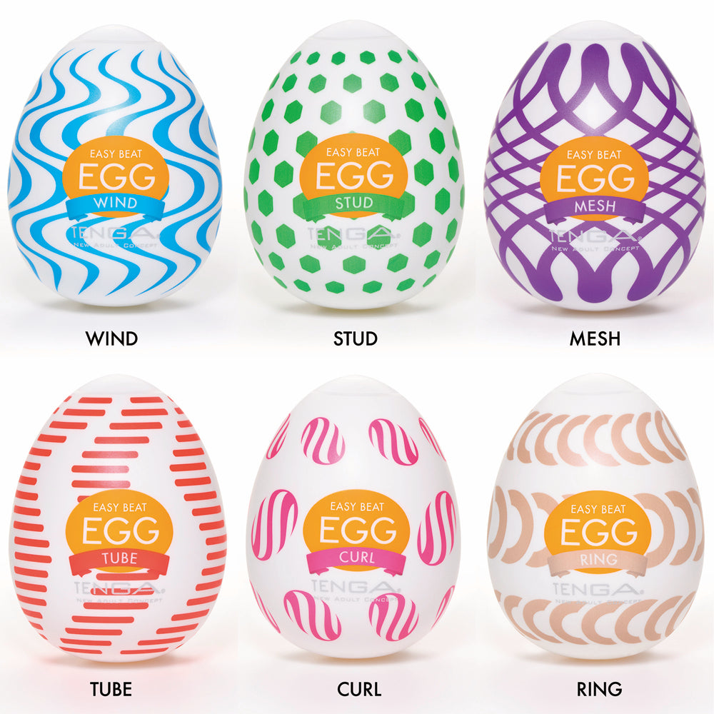 Tenga Egg Variety Pack Wonder 6 Pcs