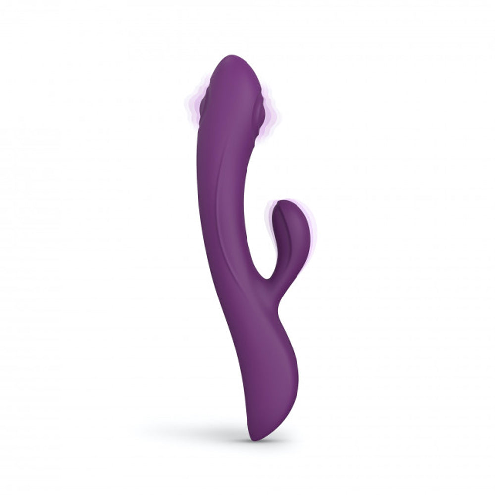 Bunny & Clyde Dual Stimulator Purple Rain