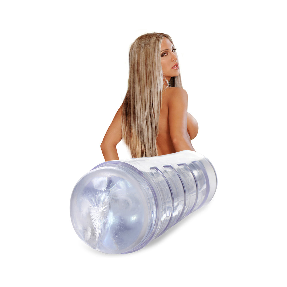 Curve Novelties Mistress Brianna Diamond Deluxe Clear Ass Stroker