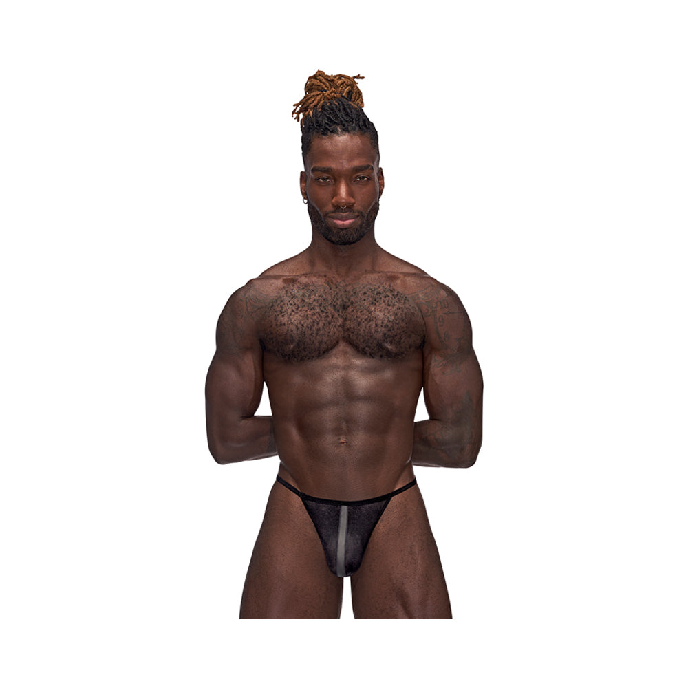 Male Power Landing Strip Micro Thong