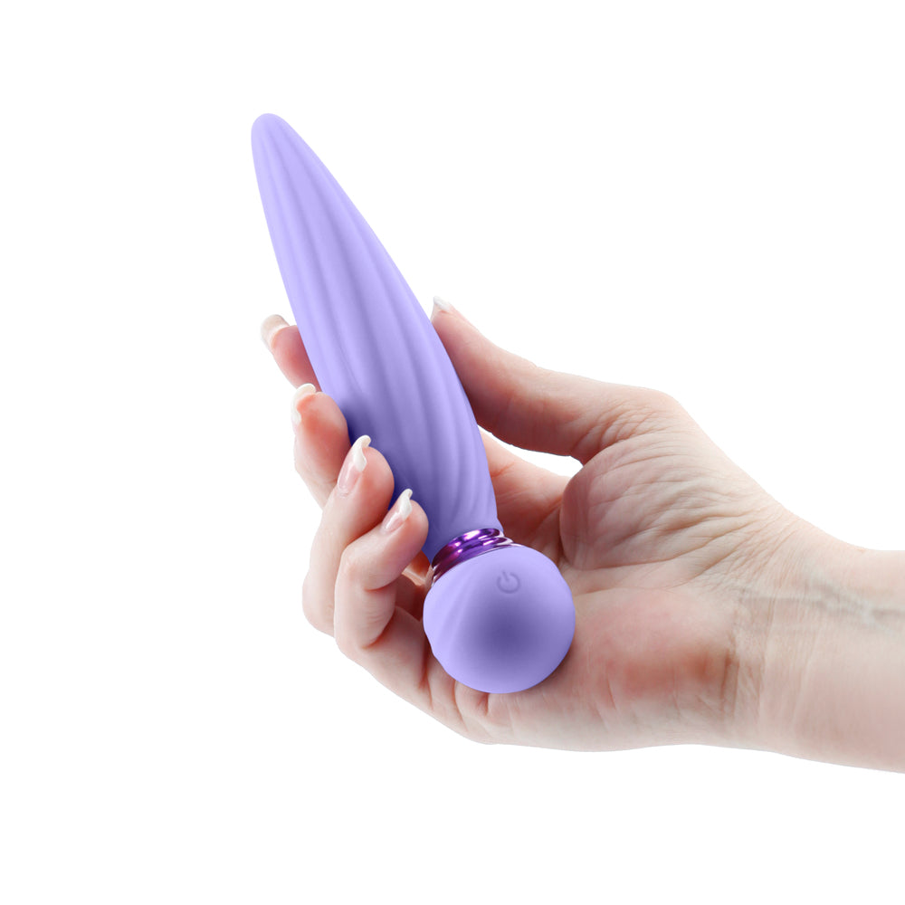 Sugar Pop Twist Gyrating Vibrator Purple