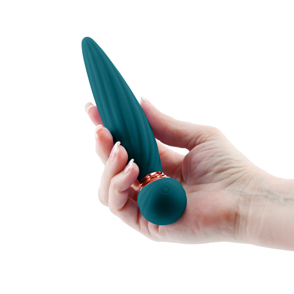 Sugar Pop Twist Gyrating Vibrator Teal