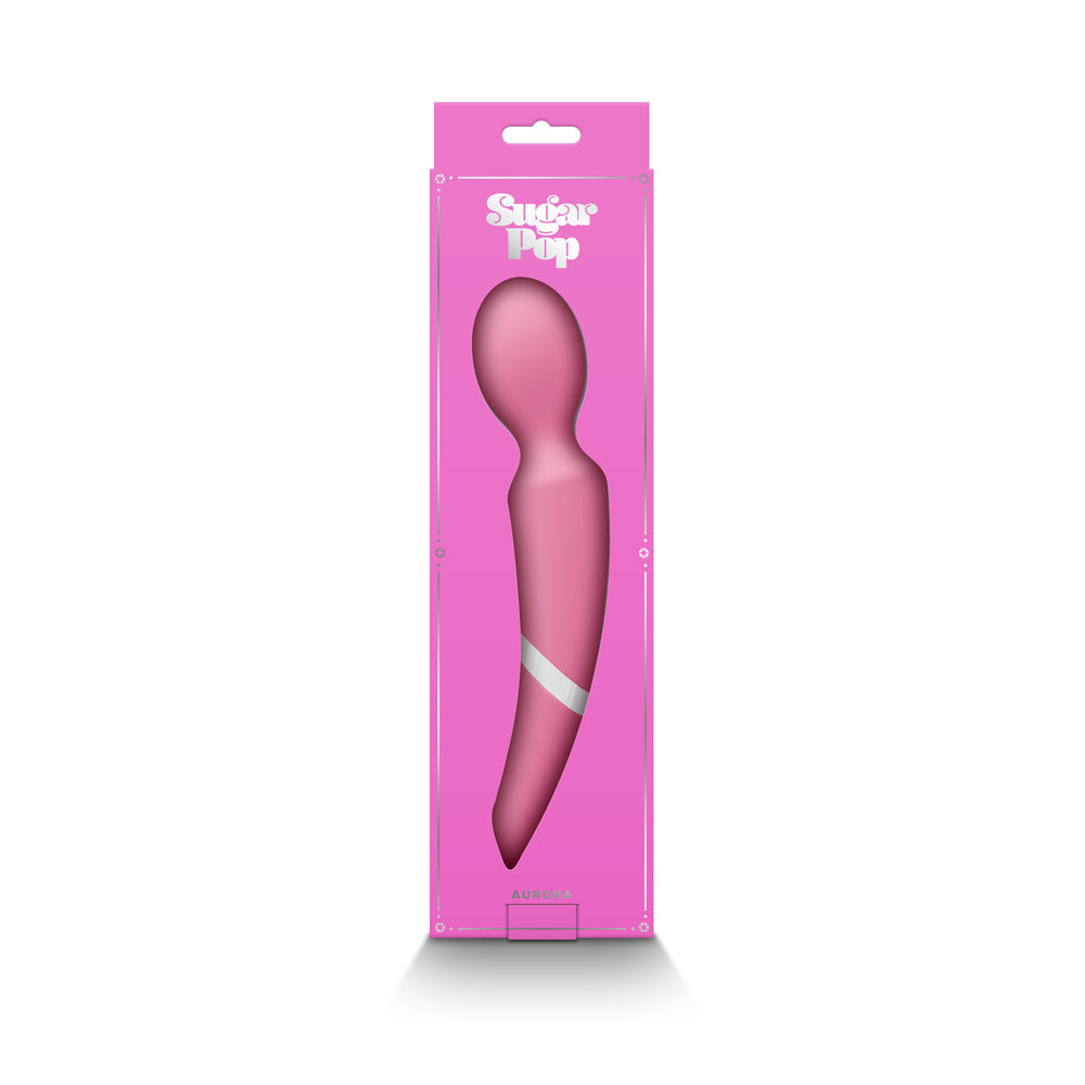 Sugar Pop Aurora Air Pulse And Wand Massager Pink