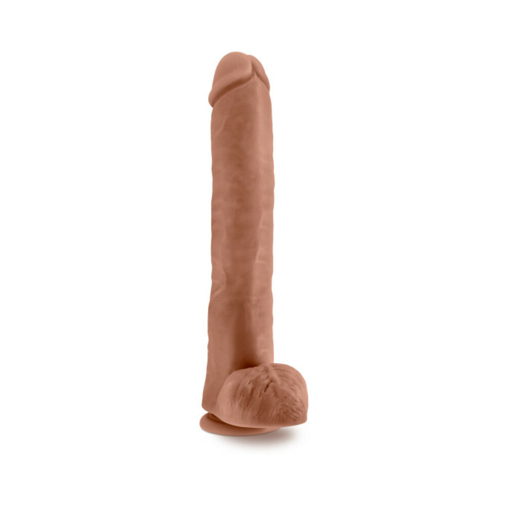 Au Naturel - Daddy - 14 Inch Dildo - Mocha