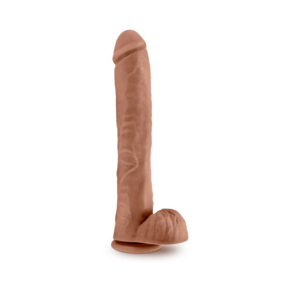 Au Naturel - Daddy - 14 Inch Dildo - Mocha