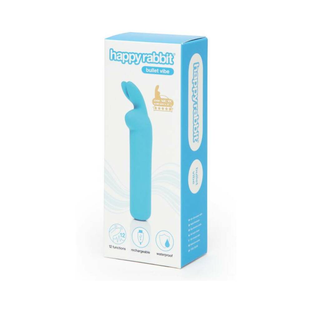 Happy Rabbit Rechargeable Bullet Blue