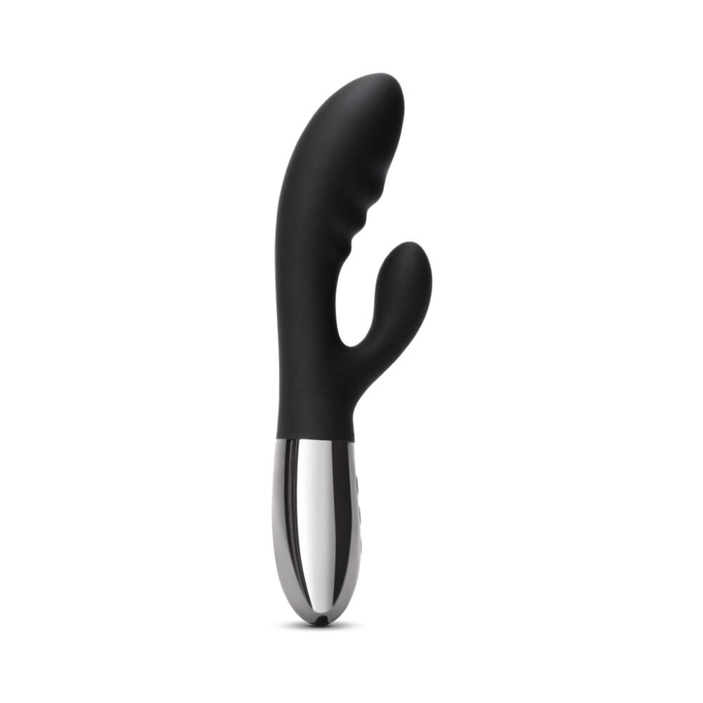 Le Wand Blend Double-Motor Rabbit Rechargeable Vibrator Black
