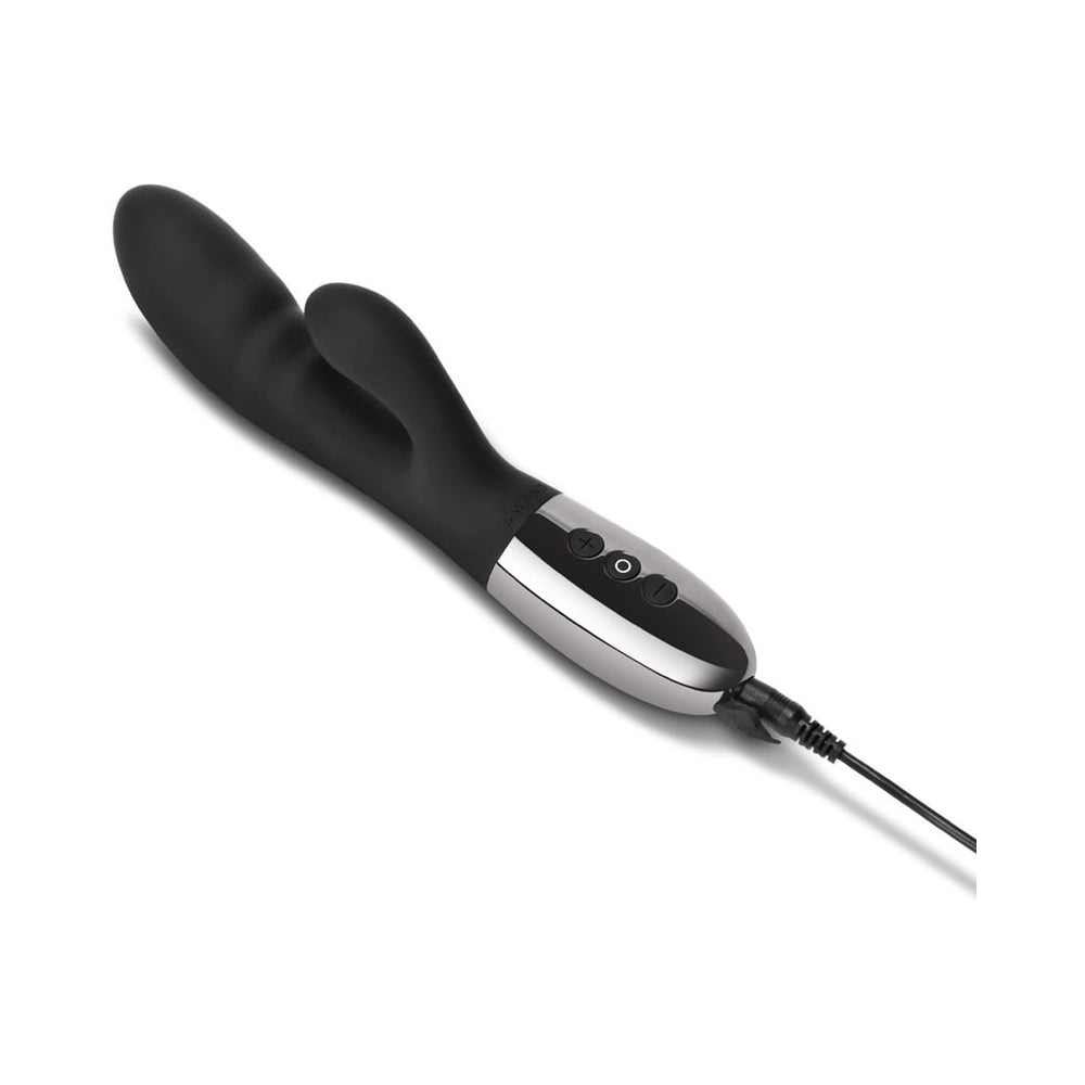 Le Wand Blend Double-Motor Rabbit Rechargeable Vibrator Black