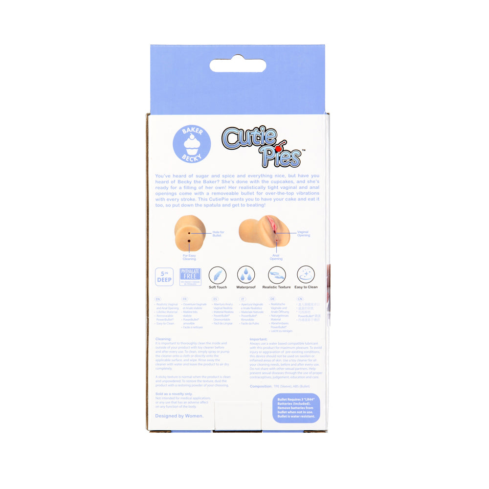 Cutie Pies Baker Becky Ass & Pussy Stroker