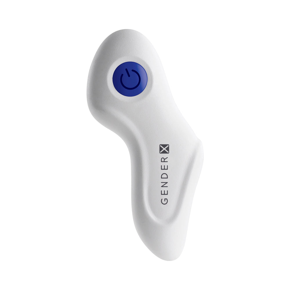 Gender X Beaded Pleasure Vibrator Blue