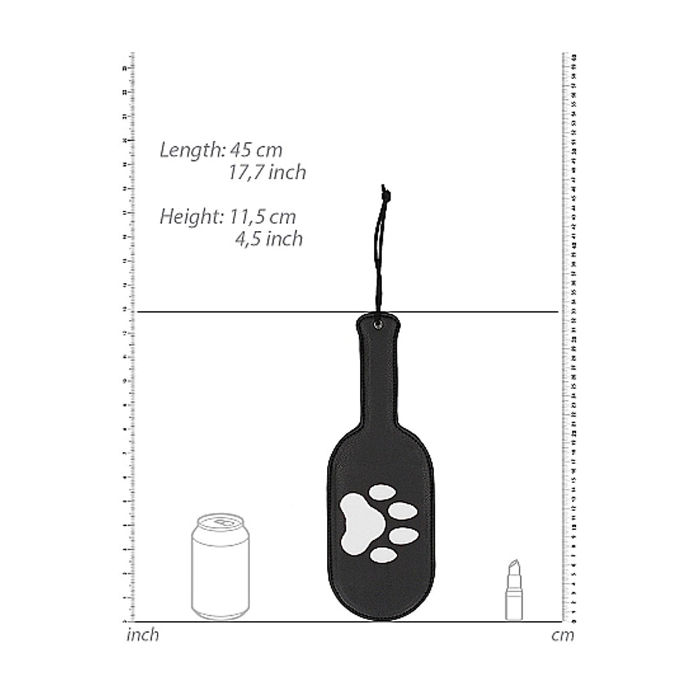 Puppy Play Paw Paddle White