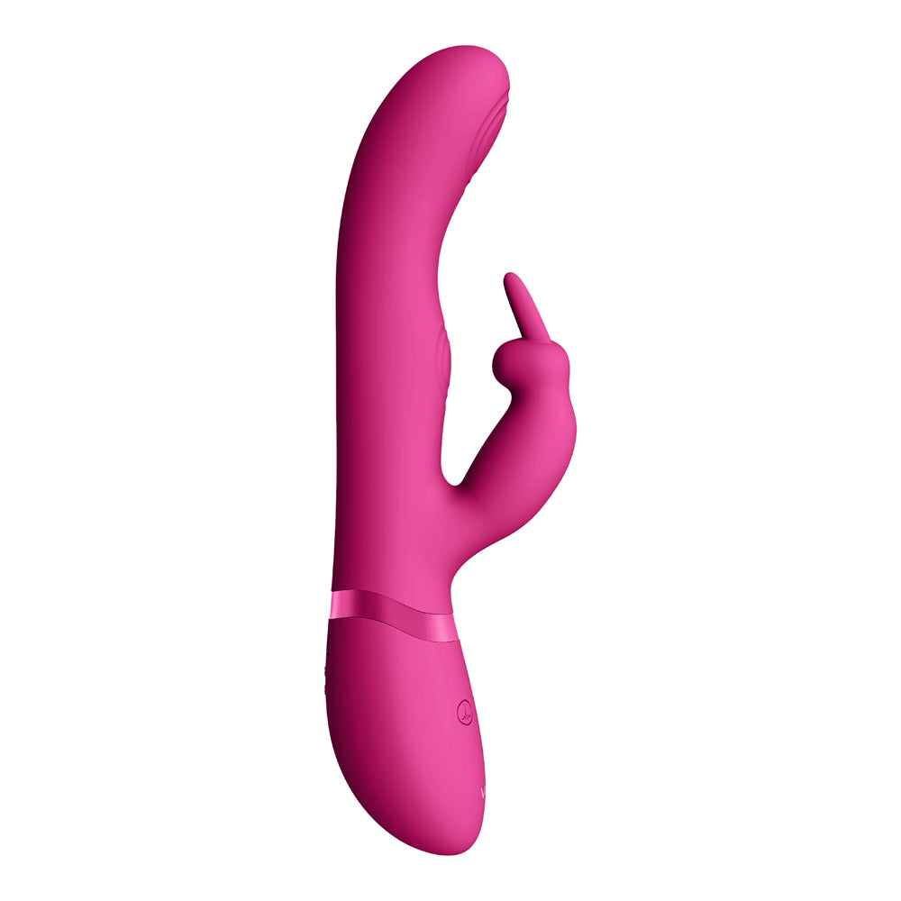 Vive May Dual Pulse-Wave & Vibrating C-Spot & G-Spot Rabbit Pink
