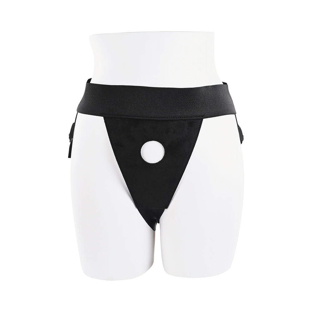 Gender X Sweet Embrace Vibrator And Strap-On Harness Yellow