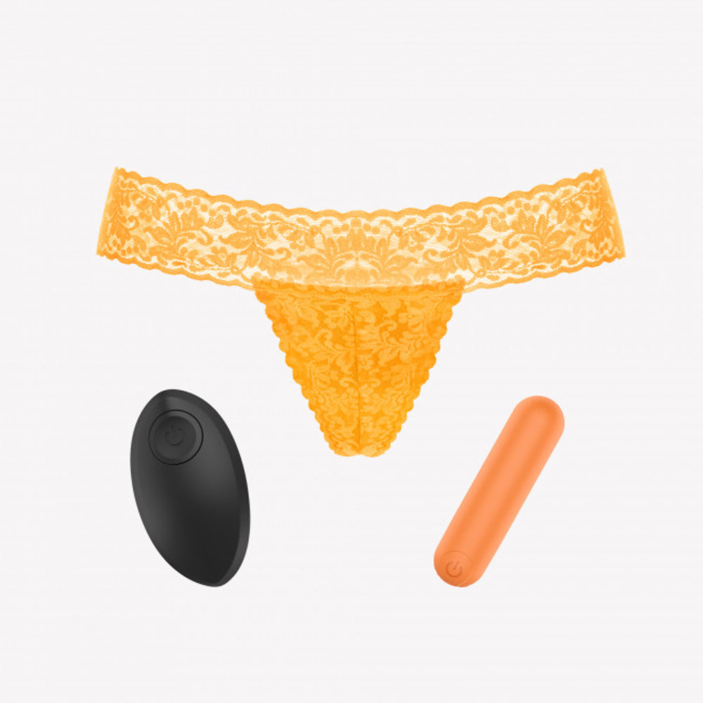 Love To Love Secret Panty 2 Neon Orange (gift Bag Packaging)