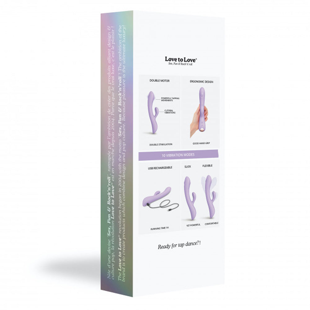 Love To Love Bunny & Clyde Dual Stimulator Viva Mauve
