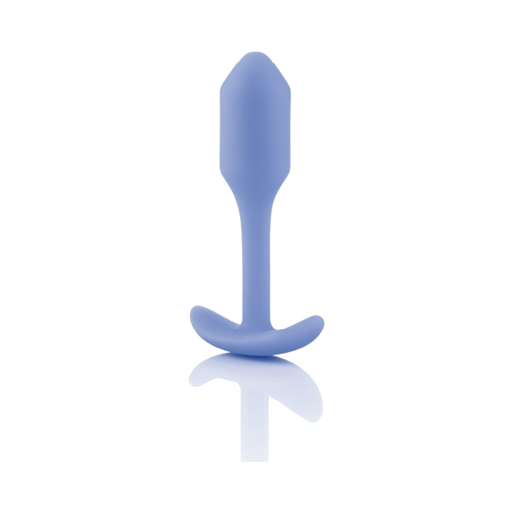 B-Vibe Weighted Snug Plug 1 - 55 G Violet