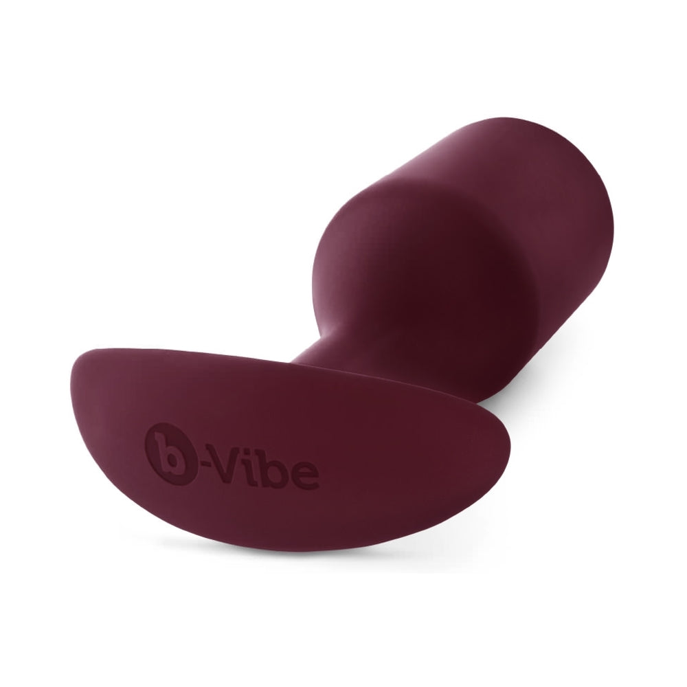 B Vibe Snug Plug 5 Dark Red