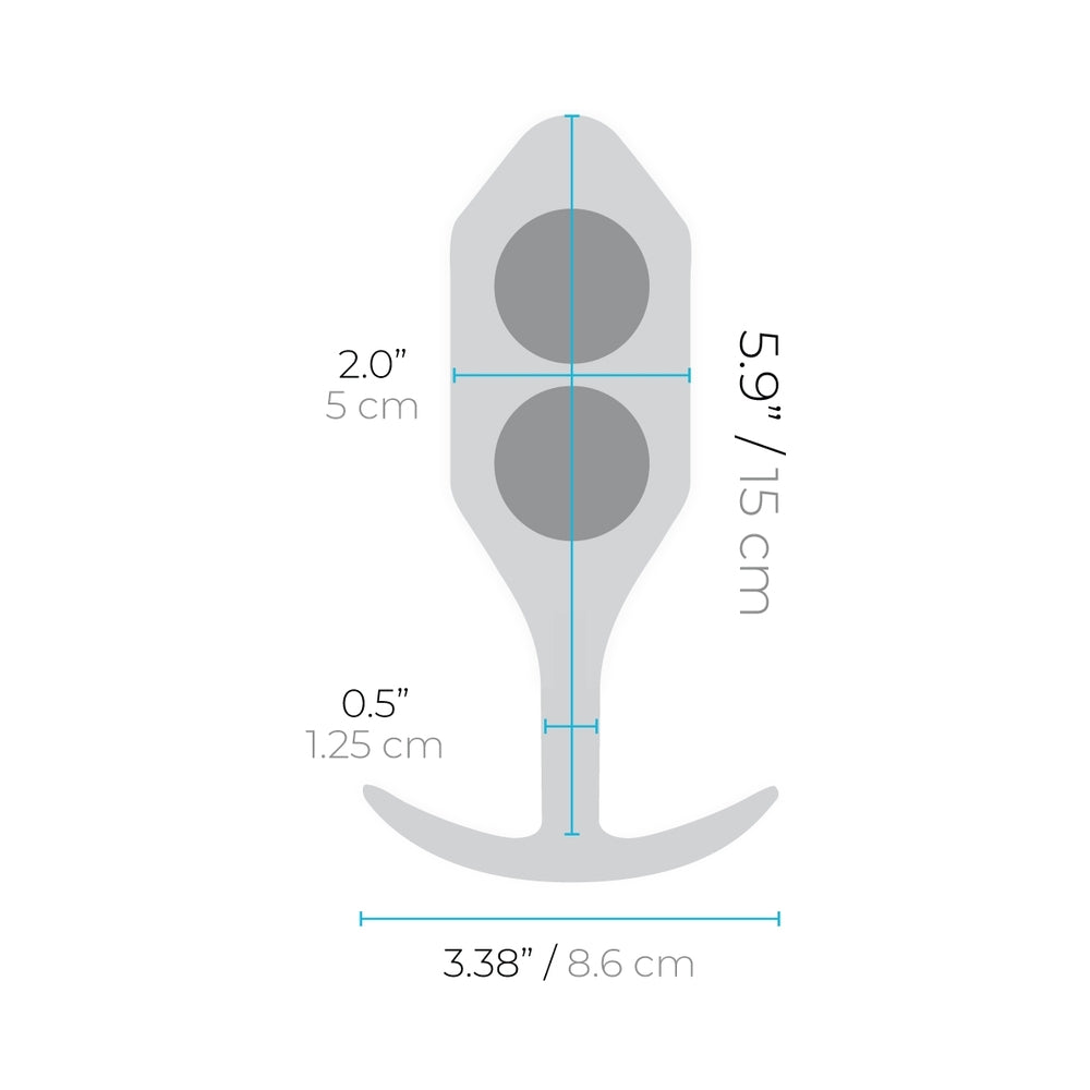 B Vibe Snug Plug 5 Blue