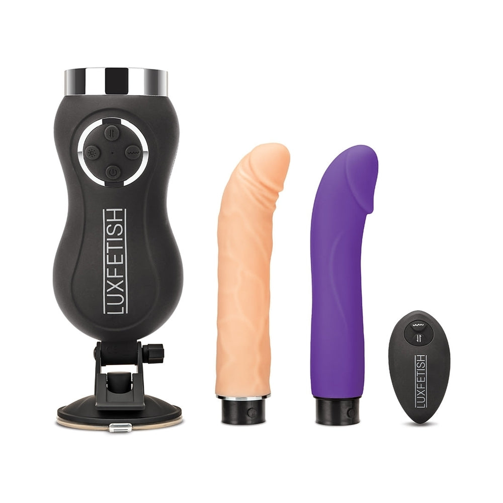 Lux Fetish Rechargeable Thrusting Compact Sex Machine