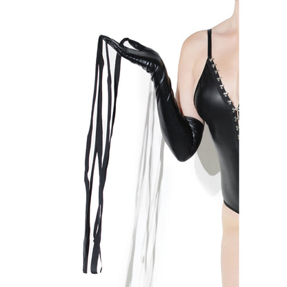 Wetlook Gloves With Whips Black Os