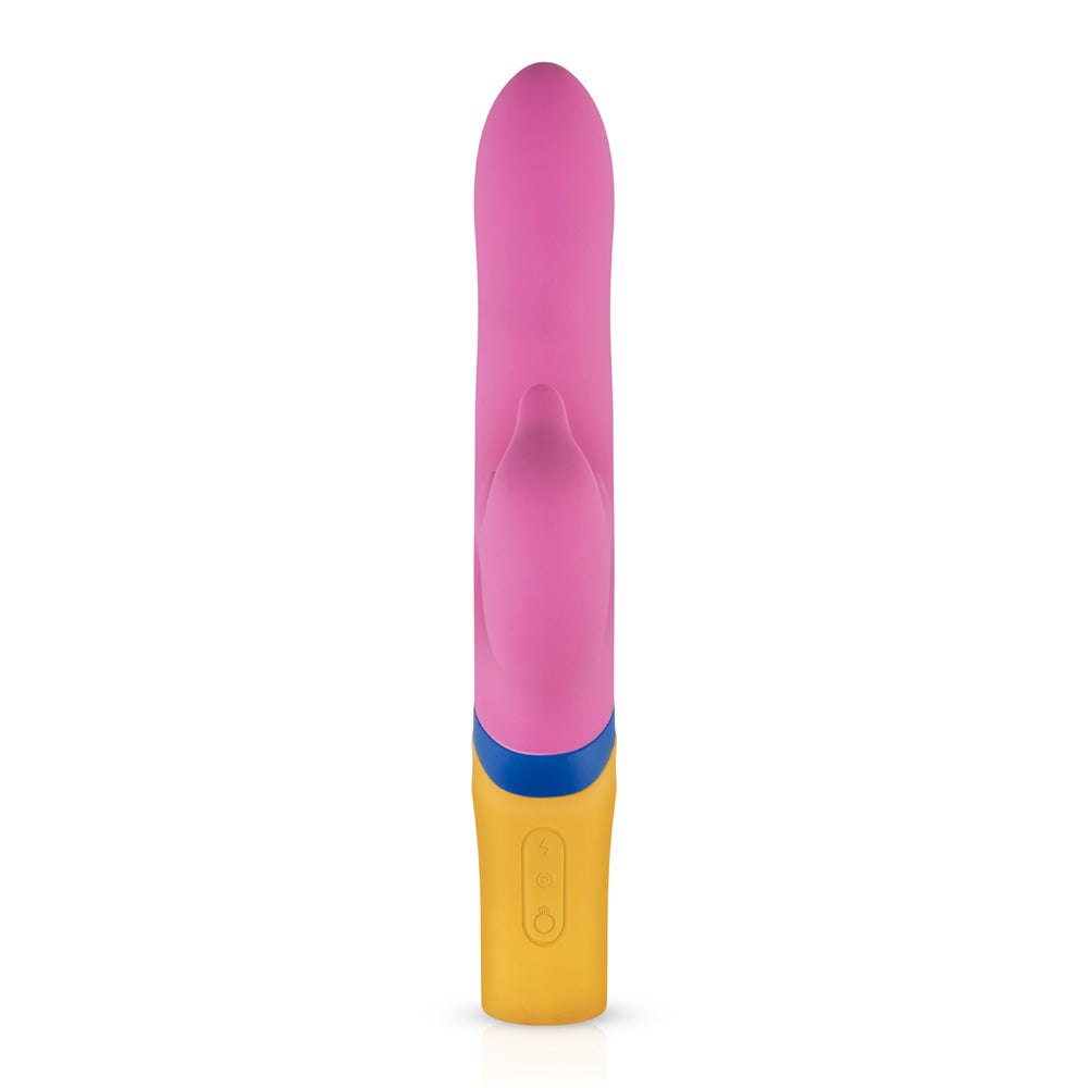 Pmv20 Copy Dolphin Vibrator Silicone Pink