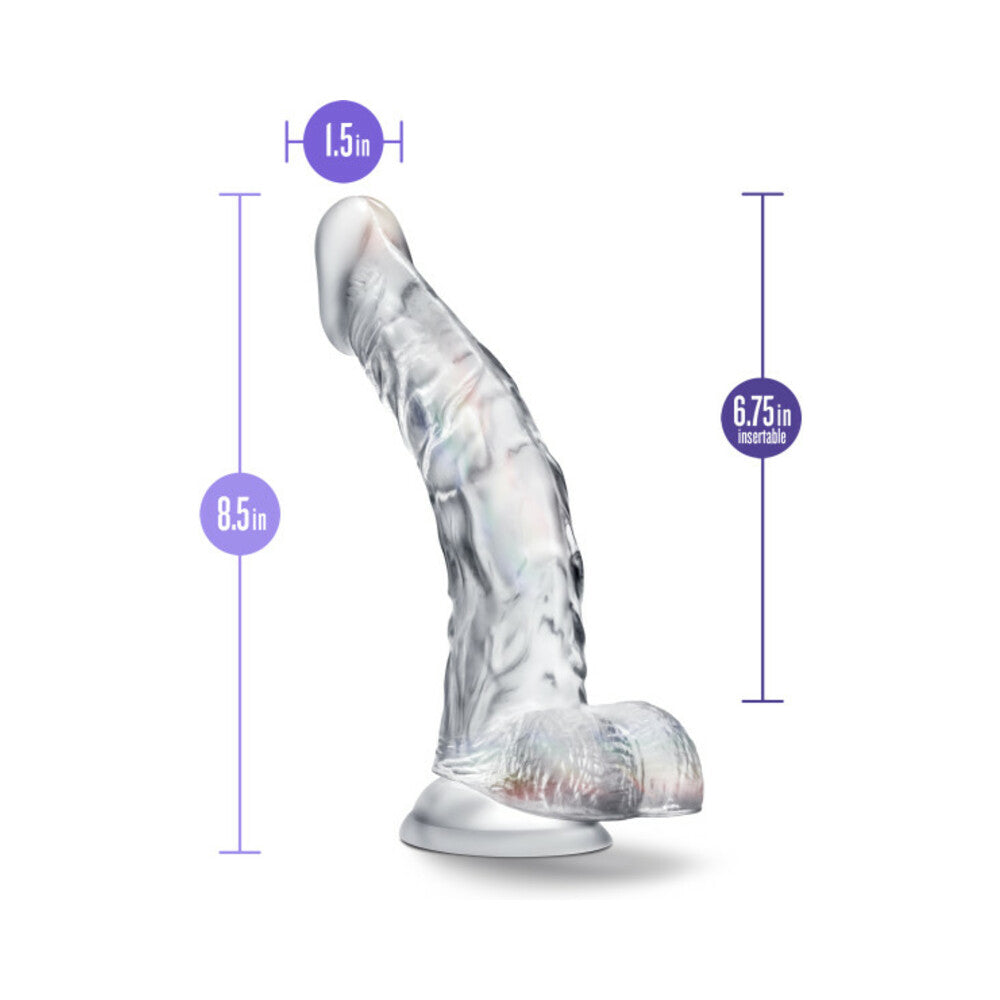 B Yours Diamond Luster 8In Clear