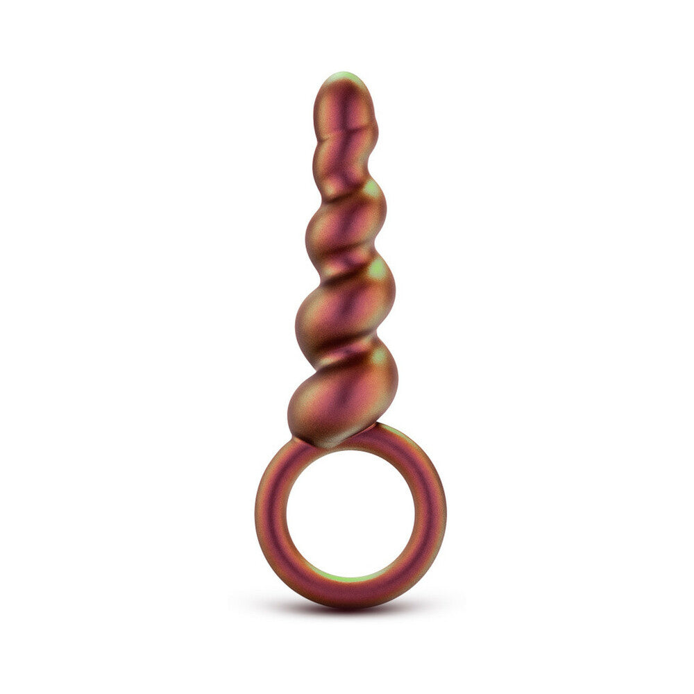 Anal Adventures Matrix Spiral Loop Plug Copper