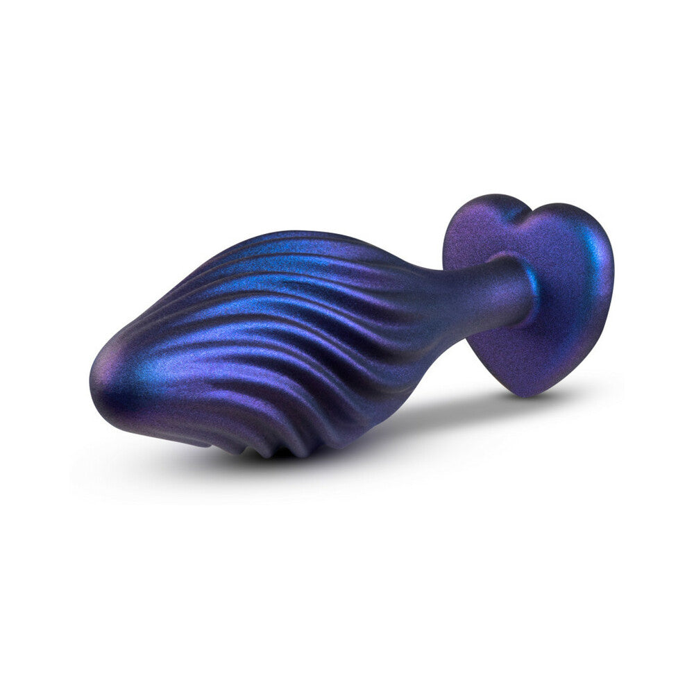 Anal Adventures Matrix Swirl Bling Plug Sapphir