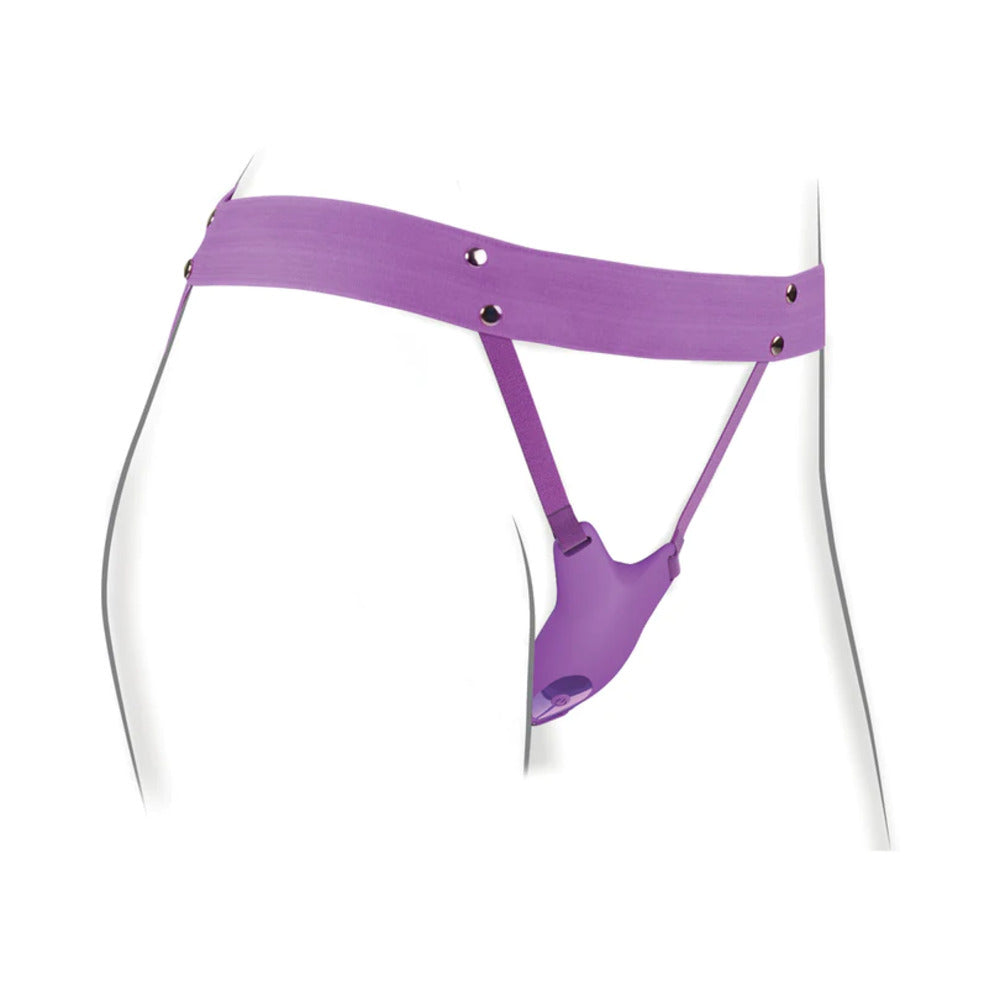 Fantasy For Her Ultimate Butterfly Strap On - Purple
