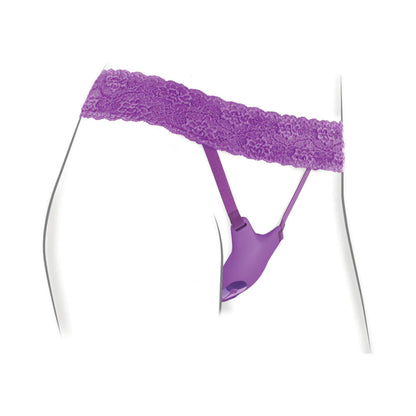 Fantasy For Her Ultimate G-Spot Butterfly Strap On - Purple