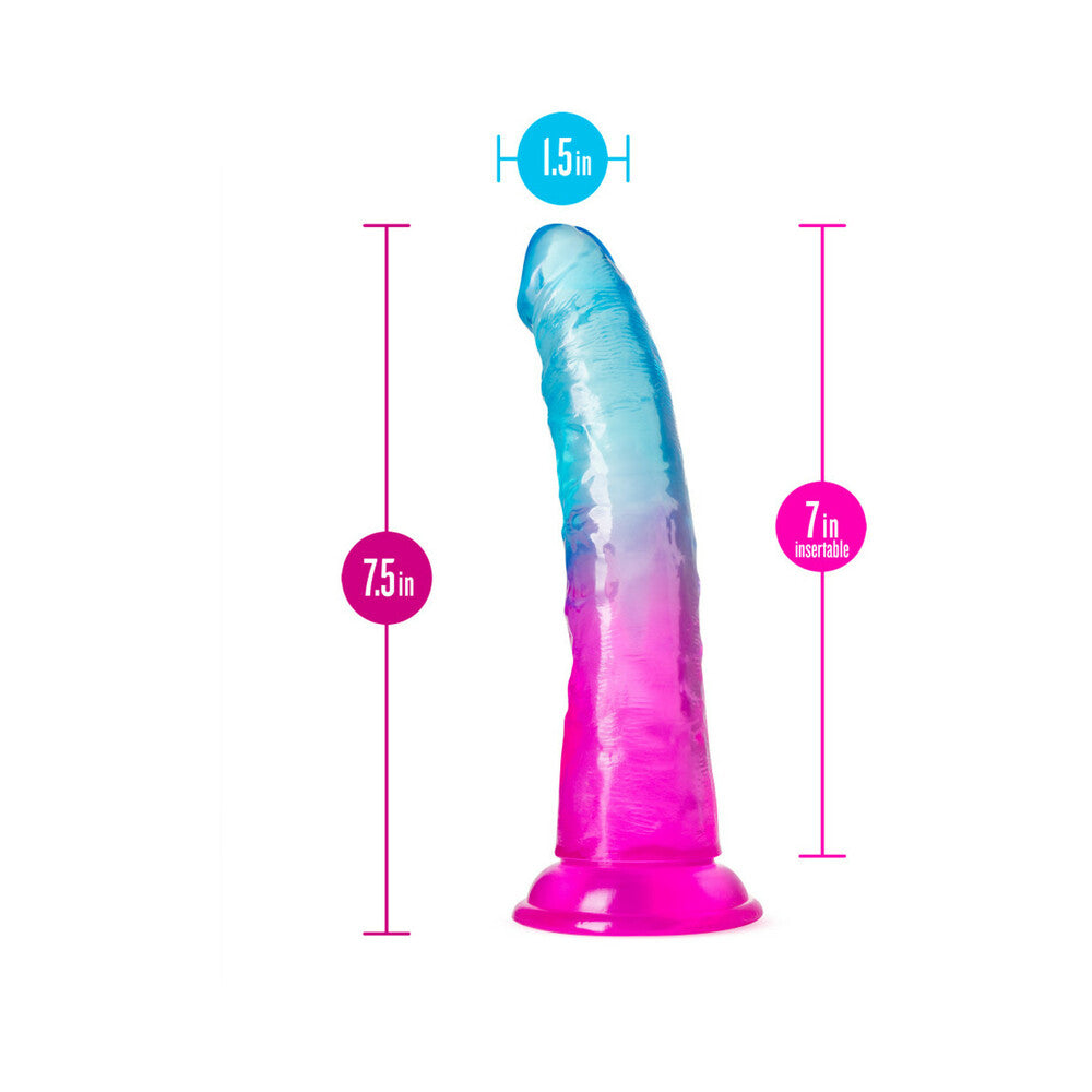 B Yours Beautiful Sky Dildo 7 In. Sunset