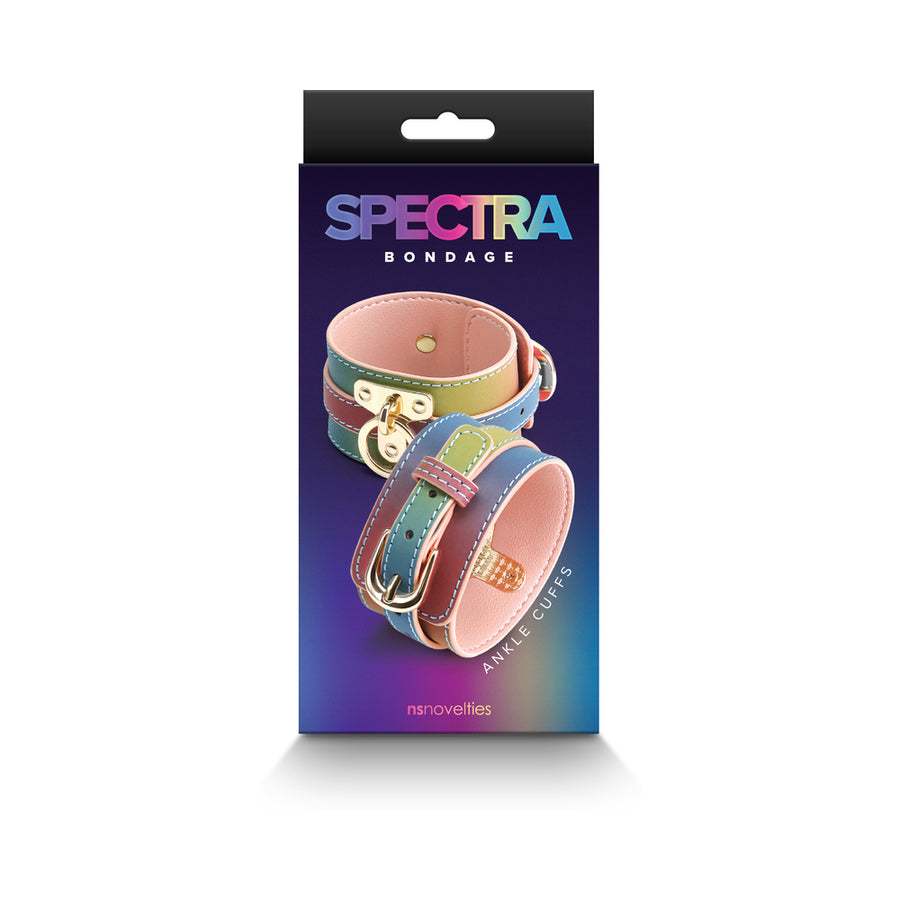 Spectra Bondage Ankle Cuff Rainbow
