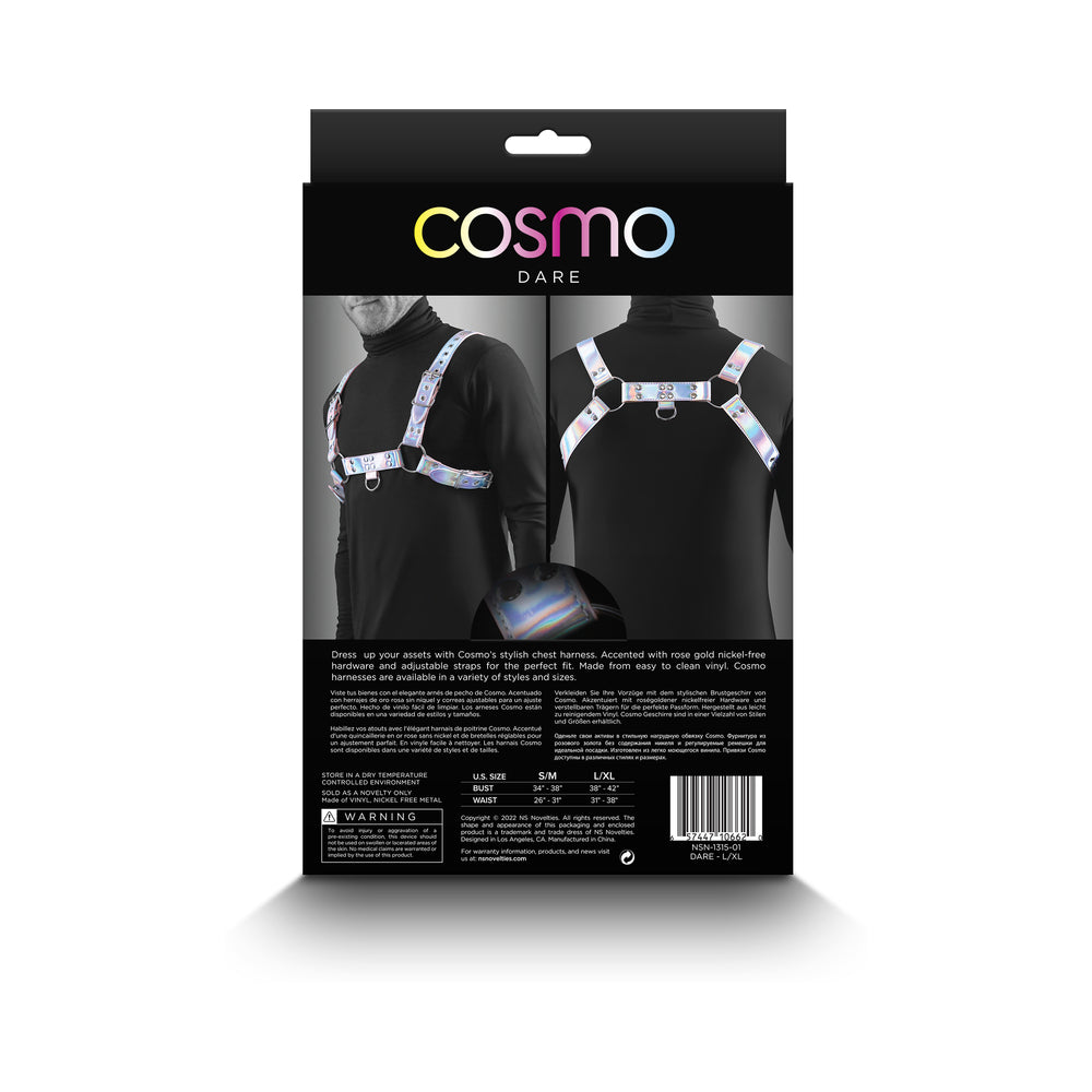 Cosmo Harness Dare - S/M Rainbow