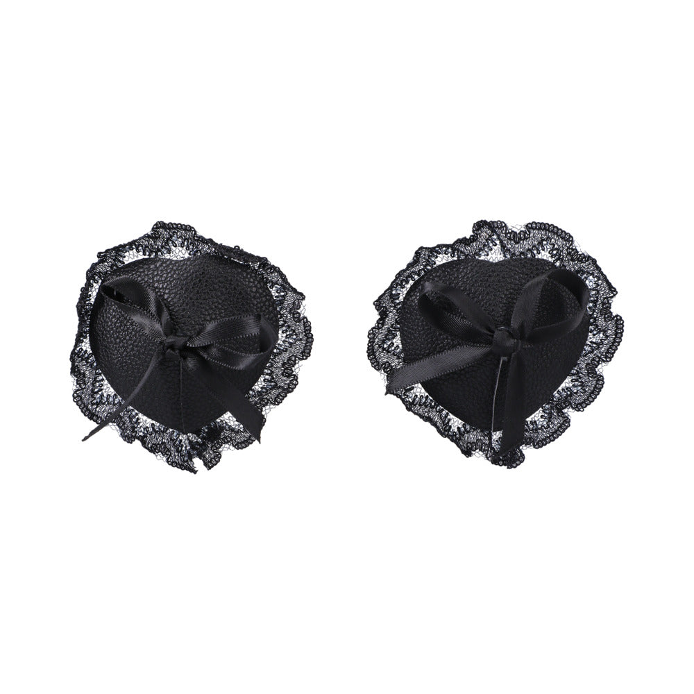 In A Bag Lace Nipple Pasties Black