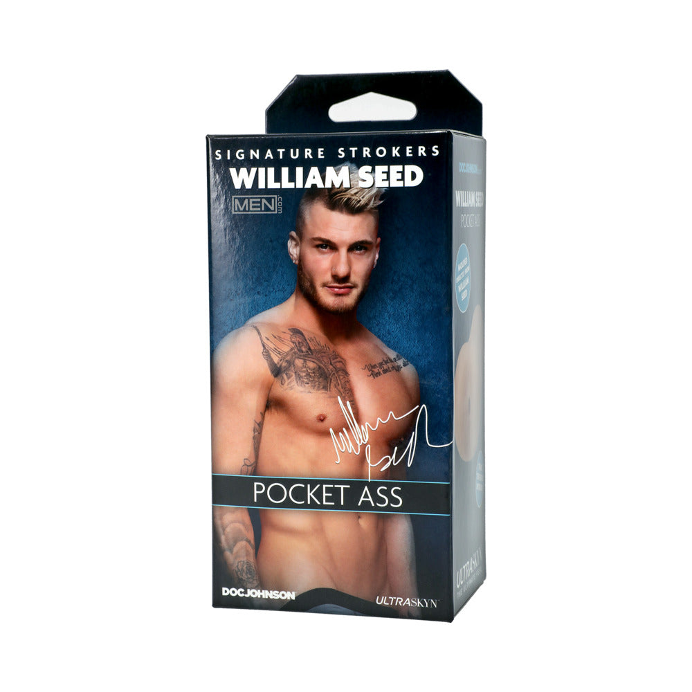 Signature Strokers William Seed Ultraskyn Pocket Ass Vanilla