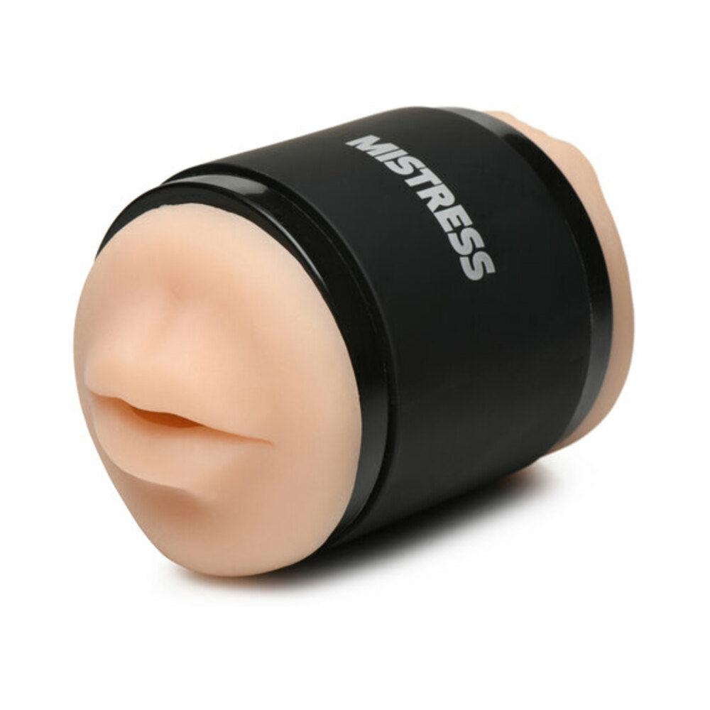 Curve Novelties Mistress Mini Double Stroker Ass & Mouth - Light
