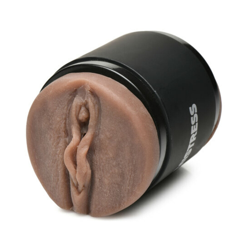 Curve Novelties Mistress Mini Double Stroker Mouth & Pussy - Dark